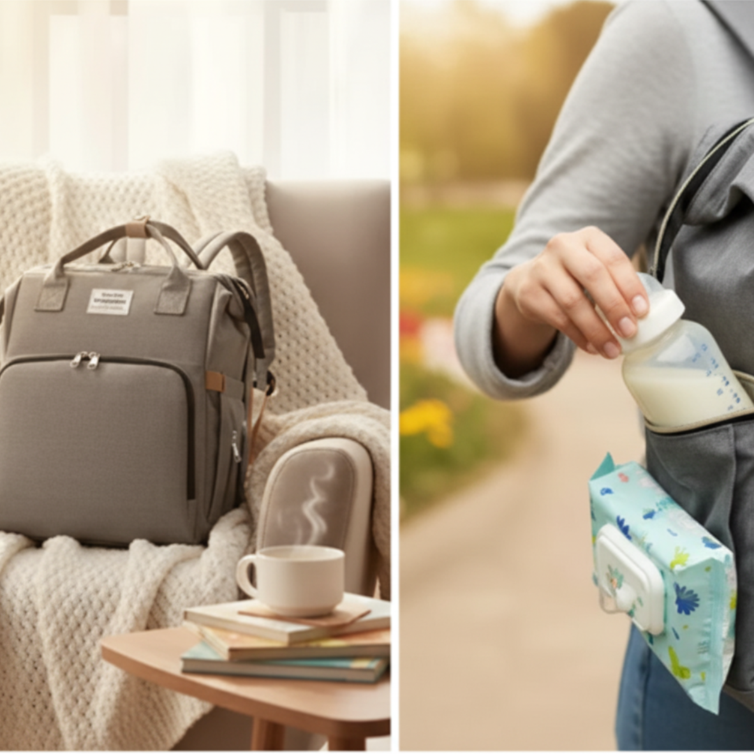 Mochila Cambiador Bebés Multifunción BabyOrder™