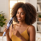 Rizador automático 3 en 1 con cable giratorio 360° y diseño ergonómico