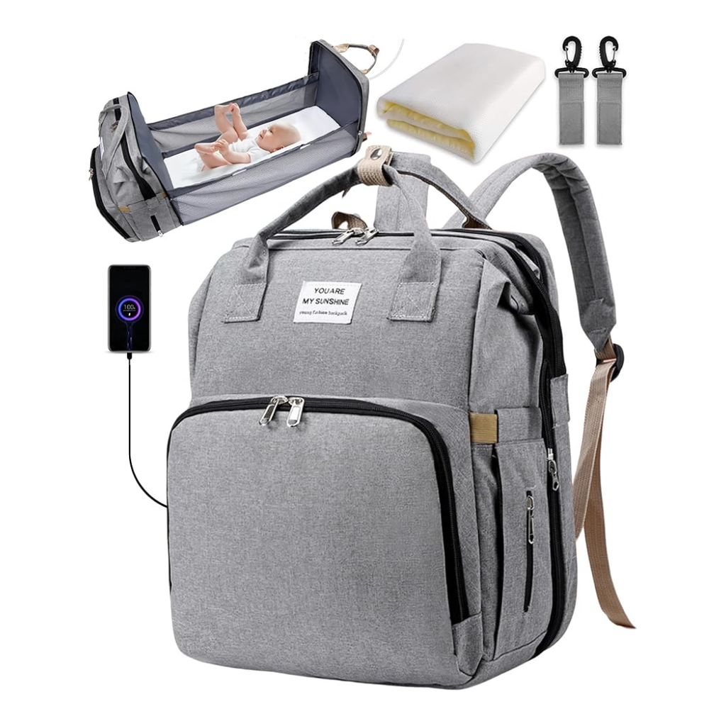 Mochila Cambiador Bebés Multifunción BabyOrder™